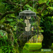 Load image into Gallery viewer, Large Heavy Duty Squirrel Proof Suet Bird Feeder for Outdoor Garden use - Mocha Brown