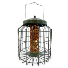 Load image into Gallery viewer, Large Heavy Duty Squirrel Proof Peanut Bird Feeder for Outdoor Garden use - Mocha Brown