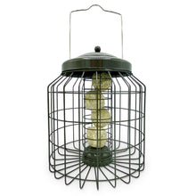 Load image into Gallery viewer, Large Heavy Duty Squirrel Proof Suet Bird Feeder for Outdoor Garden use - Mocha Brown